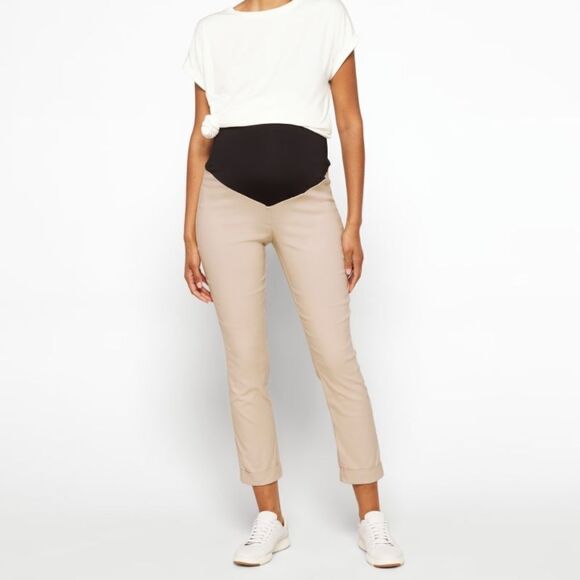 NWT TRIBAL Fia Maternity Cuffed Straight Trouser - Picture 1 of 10